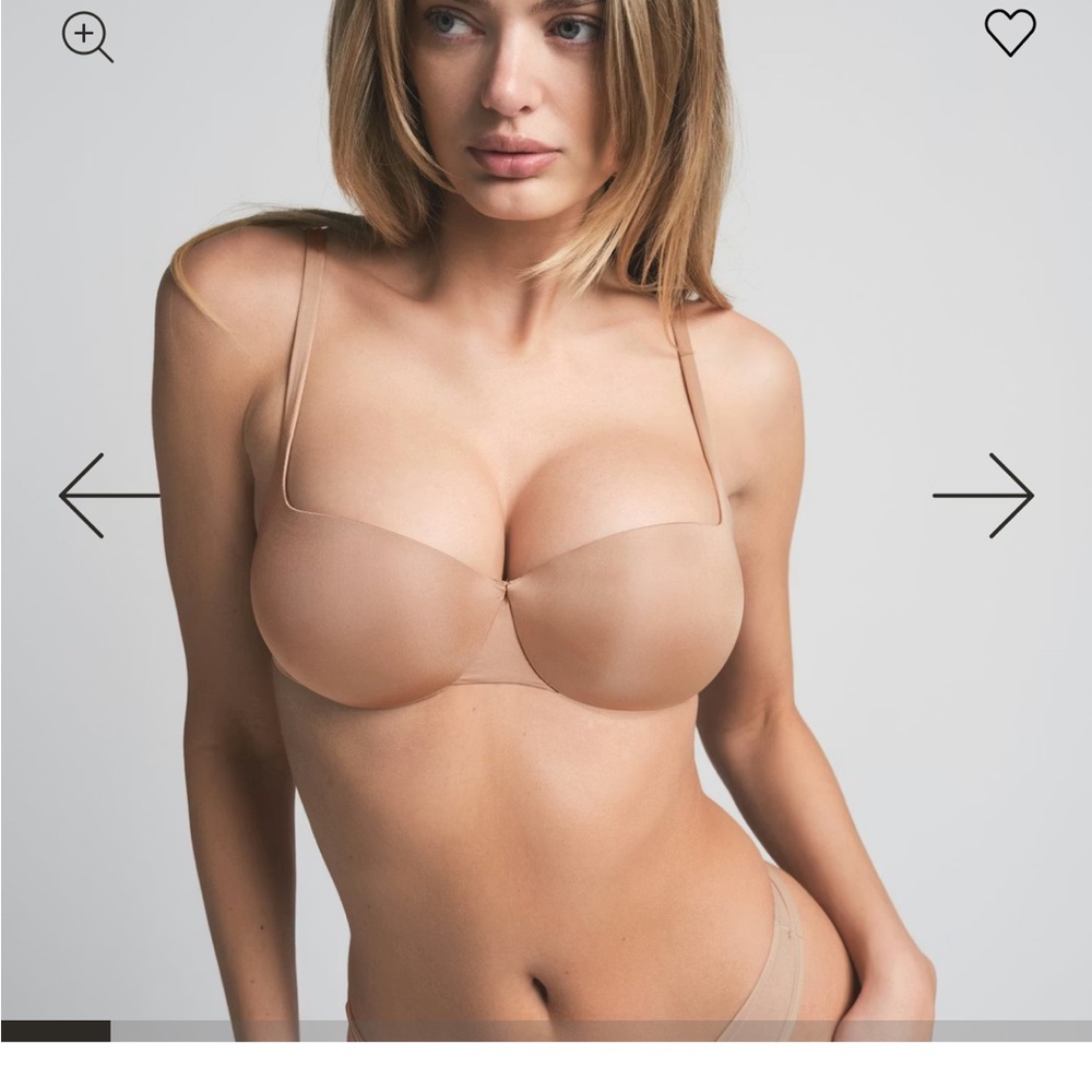 SKIMS Tan Balconette Bra